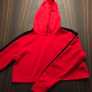 Trendy Crop top sweatshirt